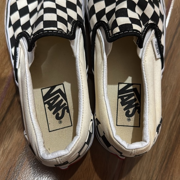 Classic Checkerboard Slip Ons - Picture 7 of 9